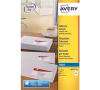 Avery J8173-25 addressing label Self-adhesive label White