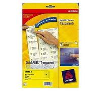 Avery J8562-25 Transparent printer label