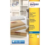 Avery Zweckform J8567-25 Shipping Labels 210 x 297 mm 25 Pack of 25 Labels Transparent