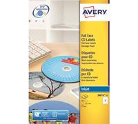 Avery J8676-25 printer label White