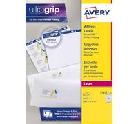 Avery JamFREE, Printable, Address Labels, Customisable, 63.5 x 38.1 mm, White, 65 Labels per Sheet, 1625 Blank Labels per Pack (L7651-25)