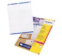 Avery JamFREE, Printable, Parcel Labels, Customisable, 99.1 x 67.7 mm, White, 8 Labels per Sheet, 320 Labels per Pack (L7165-40)