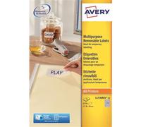 Avery L4730REV-25 printer label White Self-adhesive printer label
