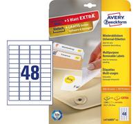 Avery L4736REV-25 White printer label