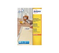 Avery Removable labels, Laser, removable, 99.1 x 42.3 mm