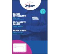 Avery L4784-20 Customisable Printable Repositionable Name 63.5 x 29.6 mm