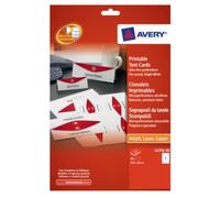 Avery Avery Printable Tent Card 210x60mm 1 Per Sheet 190gsm White (Pack 20) L479
