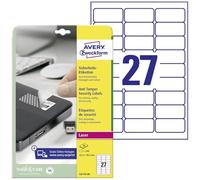 Avery L6114-20 self-adhesive label Rounded rectangle Permanent White 5