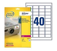 Avery L6140-20 Extra-Strong Adhesive TripleBond Labels, 40 Labels Per A4 Sheet 4