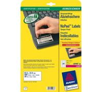Avery L6146-20 self-adhesive label White 480 pc(s)