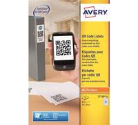Avery L7120-25. Product colour: White Shape: Square Adhesive type: Permanent. Labels per pack: 875 pc(s). Doesn't contain: Chlorine