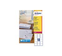 Avery L7161-500 Laser Labels 18TV White (Pk-500)