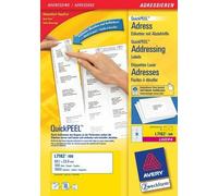 Avery Ultragrip Laser Labels 99.1x33.9mm White (Pack of 1600) L7162-100