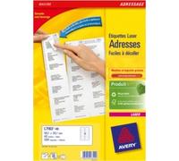 Avery L7163-40 addressing label White