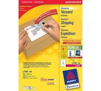 Avery L7165-100 self-adhesive label White 800 pc(s)