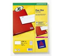 Avery L7551-25 Transparent printer label