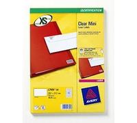 Avery L7552-25 Transparent 500pc(s) self-adhesive label