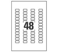 Avery Lase Mini Label 22x127mm 48 Pe A4 Sheet Clea (Pack 1200 Labels) L7553-25
