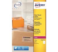 AVERY Zweckform 25 Sheets 210 x 297 mm A4 Printable Self-Adhesive Shipping Labels for Parcels, Parcels and Tubes L7567-25