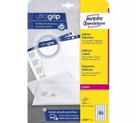 Avery L7651-25 addressing label Self-adhesive label White