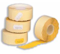 Avery Labels for Labelling Gun 1-Line Removable Yellow 12x26mm 1500 per Roll Ref
