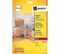 Avery UltraGrip, JamFREE Parcel Labels, 99x68mm, 320 Labels/Pack (L7165-40)