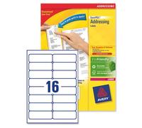 Avery labels L7173-100 Laser Labels, 10/sheet x 100 sheets- 1000 Total