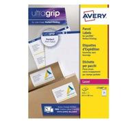 Avery Laser Address Labels 63.5 x 38.1 mm White (Pack 210 Labels) - L7160-10