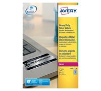 Avery Laser Label H-Duty 10 Per Sheet Silver (Pack of 200) L6012-20