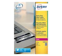 Avery Silver Heavy Duty Labels