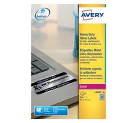 Avery Laser Label H/Duty 48 Per Sheet Silver (Pack of 960) L6009-20