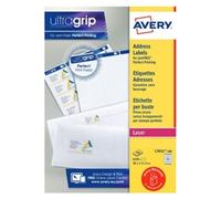 Avery L7651-100 Labels Laser 65 per Sheet 38.1x21.2mm White Ref 6500 Labels