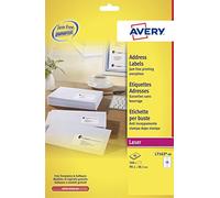 AVERY Laser Labels 99.1x38.1mm White P40 L7163M