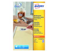 Avery Laser Mini Labels 17.8x10mm 270 per sheet White (6750 Pack) L4730REV-25