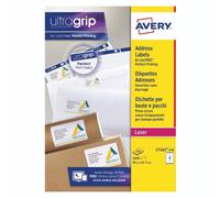 Avery Laser Parcel Label 99X67.7Mm 8 Per A4 Sheet White Pack 2000 Labels L7165-2