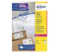 Avery Laser Parcel Label 99x93mm 6 Per A4 Sheet White (Pack 1500 Label