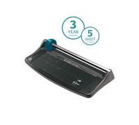 Avery Lightweight A3 Paper Trimmer, 5-Sheet Cutter, Self-Sharpening Blade, TR003