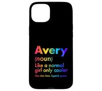 Avery Like A Normal Girl Only Cooler Queen First Name Case for iPhone 15 Plus