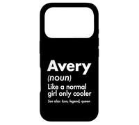 Avery Like A Normal Girl Only Cooler Queen First Name Case for iPhone 17 Pro