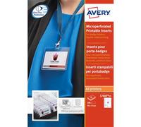 Avery LR7159-15. Recommended usage: Laser/Inkjet printing Paper size: A4 (210x297 mm) Finish type: Matt. Media size (1 slide): 86 x 55 mm