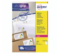 Avery Lsr Addr Lbl 1TV PK500 WHT