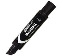 Avery Marks-A-Lot Jumbo Chisel Tip Washable Marker, Black (24158)