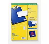 Avery Mini Inkjet Labels White