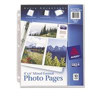 Avery Mixed Format Photo Pages, Acid Free, Pack of 10 (13401)
