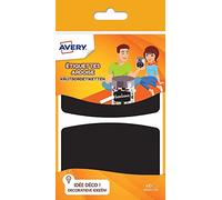 Avery Packet of Labels - Chalkboard/Slate 95x63 95x63 mm Black