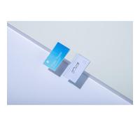 Avery 4821 Printable and Customisable Name Badges with Plastic Cases and Pins (70 x 45 mm Badges, Pack of 100) - White