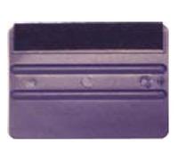 Avery Plastic Squeegee Blue with Felt Edge for Foil, Labels, and Wall Decals