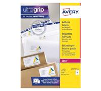 Avery Printable, Customisable Address Mailing Labels, Laser Printers, 10 per A4 Sheet, 2500 Labels, QuickPEEL (L7173), White Blank Printer Sticker Sheet.