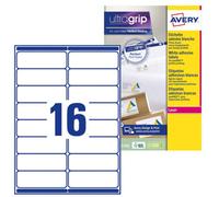 Avery Ultragrip Laser Labels 99.1x33.9mm White (Pack of 4000) L7162-250