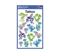 Avery Purpose Form 56751 Children's Tattoos (Tattoofolie Dragons) 14 Motifs